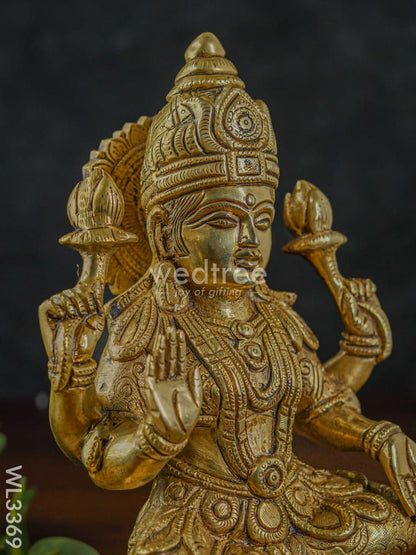 Brass Lakshmi Idol - WL3369