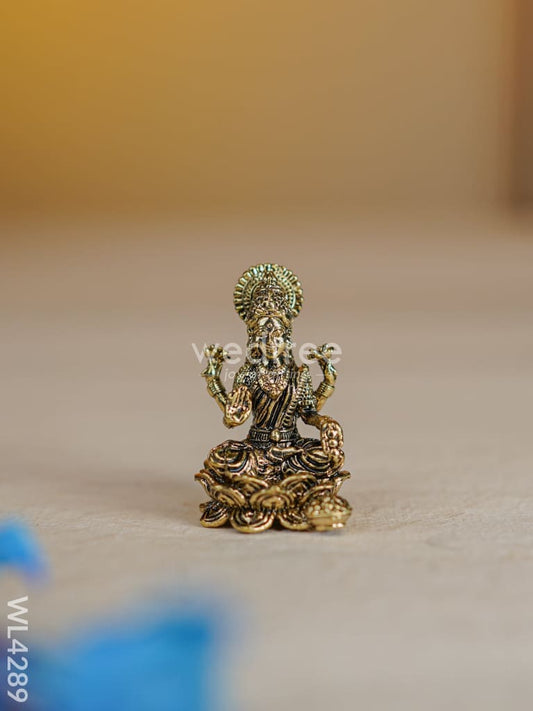 Brass Lakshmi on Lotus Base - WL4289
