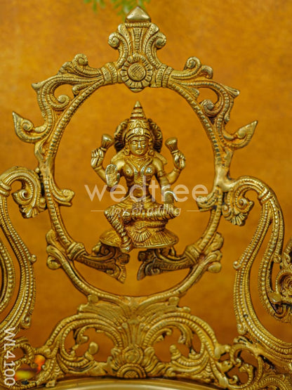 Brass Lakshmi Urli with Ashtalakshmi - WL4100