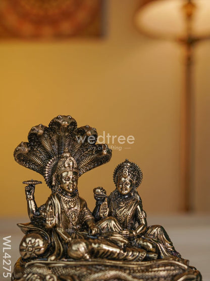 Brass Lakshmi-Vishnu on Sheshnag - WL4275