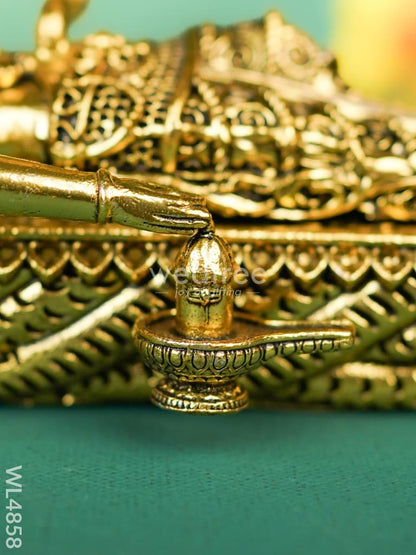 Brass Lord Padmanabha Swamy Idol - 8 inch - WL4858