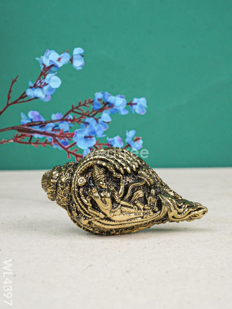 Brass Lord Vishnu Shank - WL4397