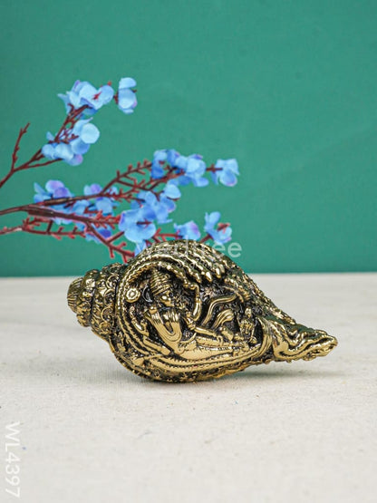 Brass Lord Vishnu Shank - WL4397