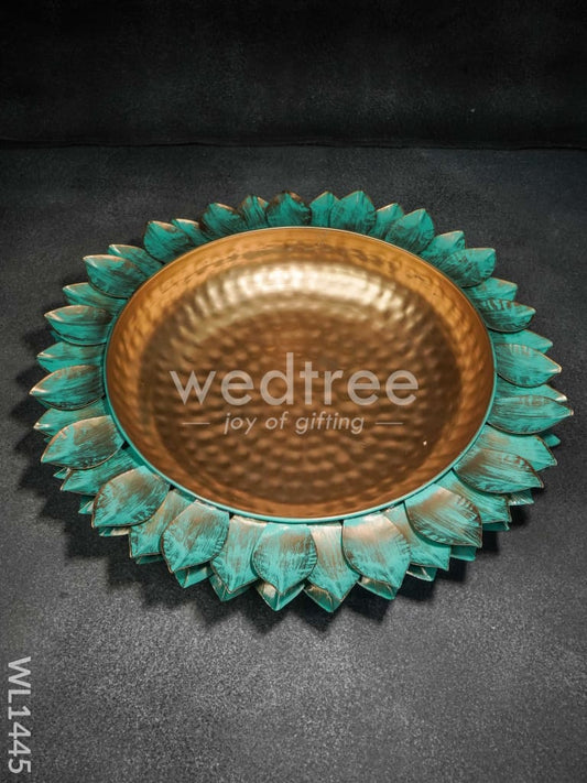Brass Lotus Urli - Large - WL1445