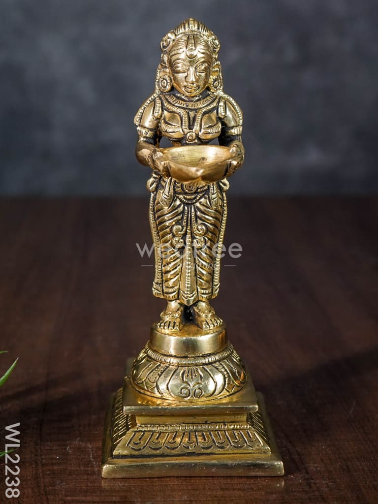 Brass Paavai Vilaku - WL2238