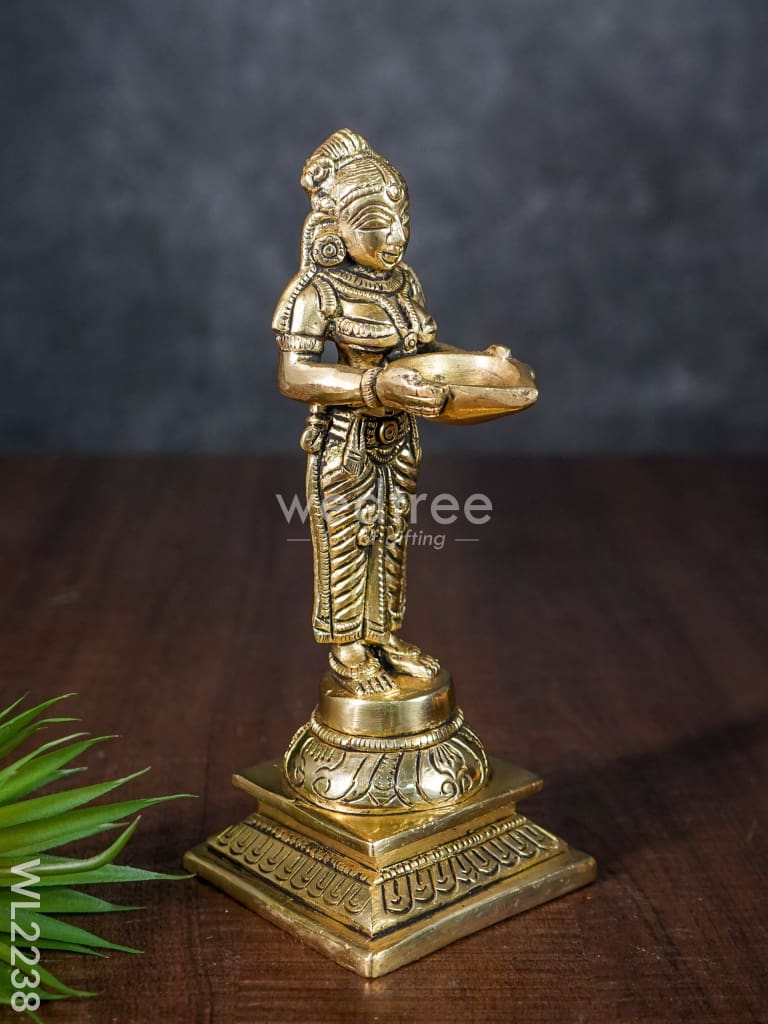Brass Paavai Vilaku - WL2238