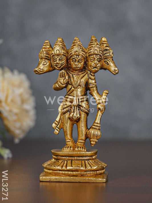Brass Panchmukhi Hanuman - WL3271
