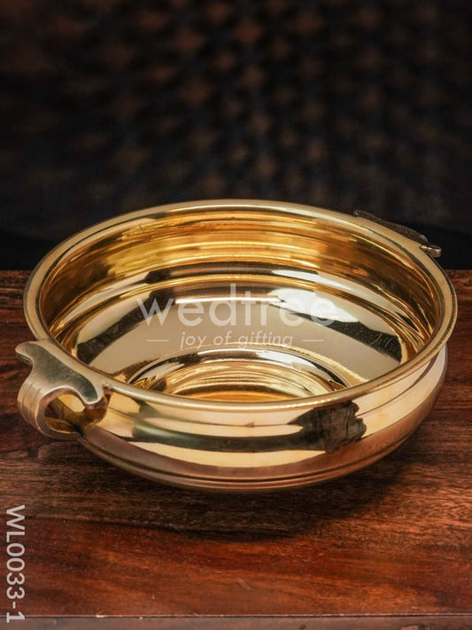 Brass Plain Urli - WL0033