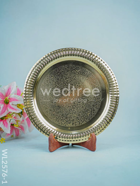 Brass Plate - 10 inch  - WL2576