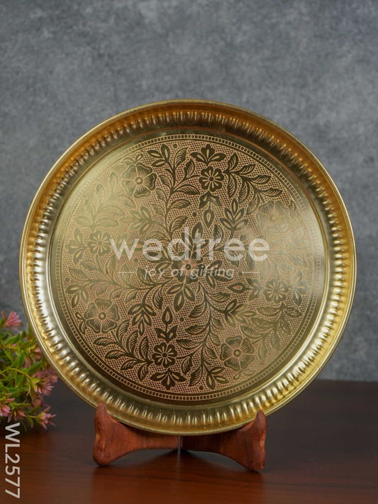 Brass Plate - 12 inch - WL2577