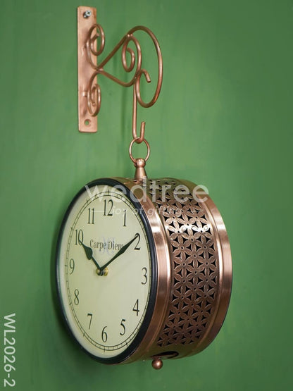 Brass - Railway Clock - 8 Inches - WL2026