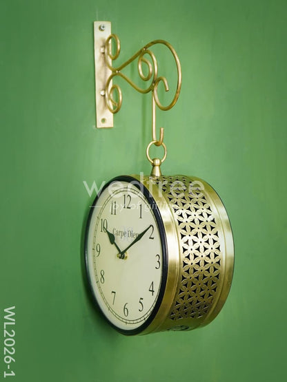 Brass - Railway Clock - 8 Inches - WL2026