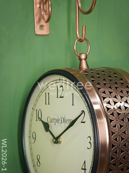 Brass - Railway Clock - 8 Inches - WL2026