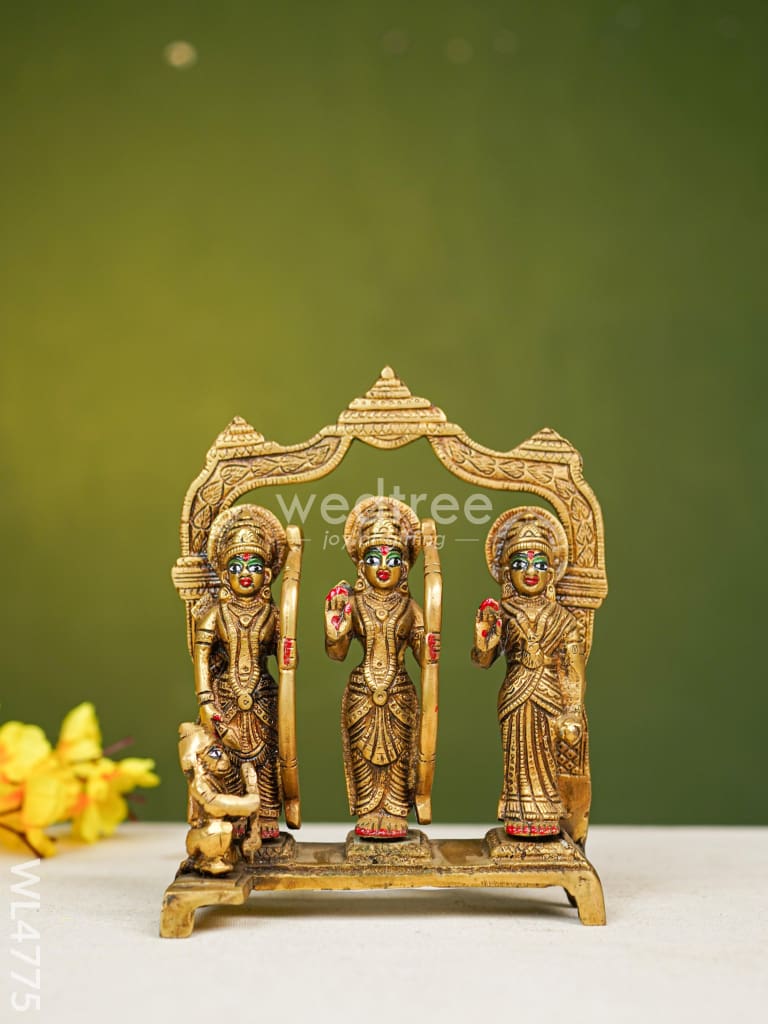 Brass Ram Darbar Idol - 7 inch - WL4775
