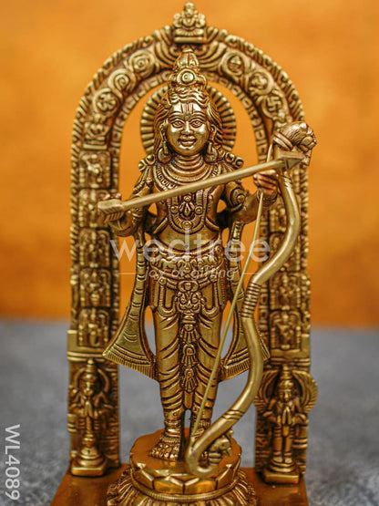 Brass Ram Lalla Idol - WL4089