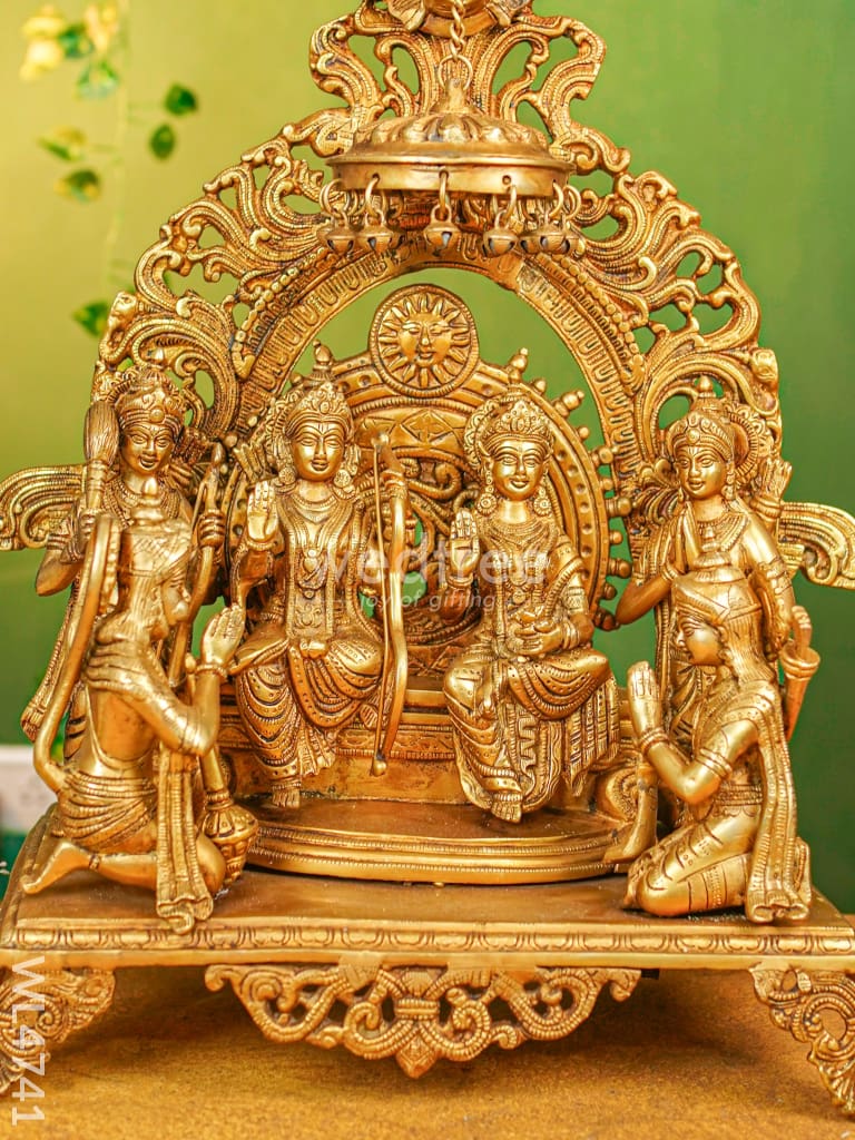 Brass Ram Pattabhishekam Idol - 22 inch - WL4741