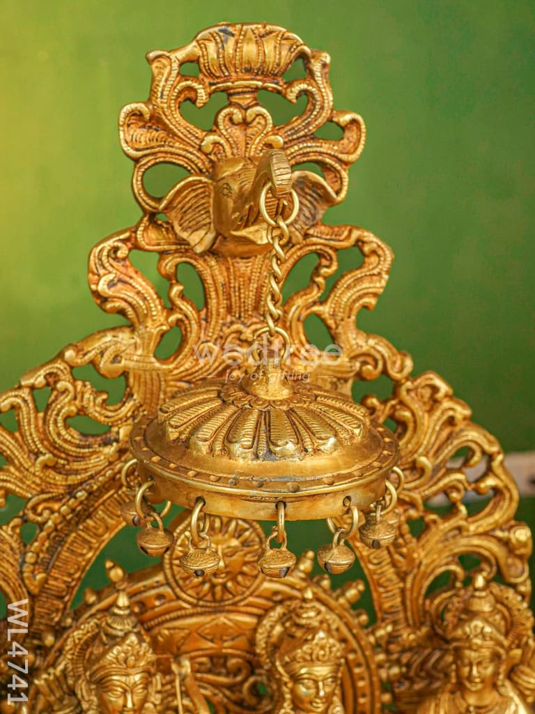 Brass Ram Pattabhishekam Idol - 22 inch - WL4741