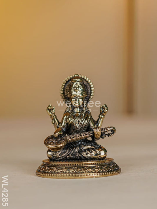 Brass Saraswathi Idol - WL4285