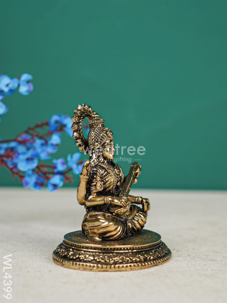 Brass Saraswathi Idol - WL4399