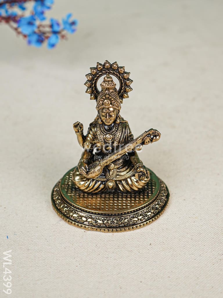 Brass Saraswathi Idol - WL4399