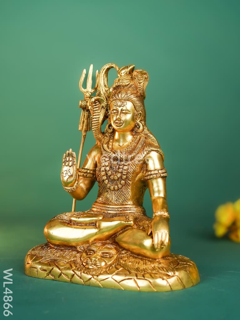 Brass Shivan Idol - 11 inch - WL4866