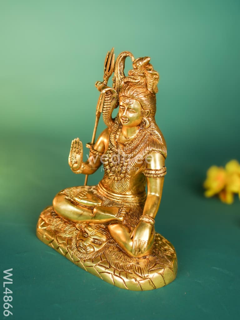 Brass Shivan Idol - 11 inch - WL4866