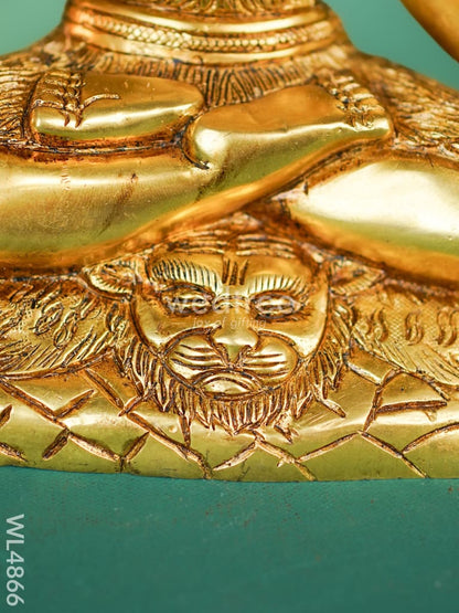 Brass Shivan Idol - 11 inch - WL4866