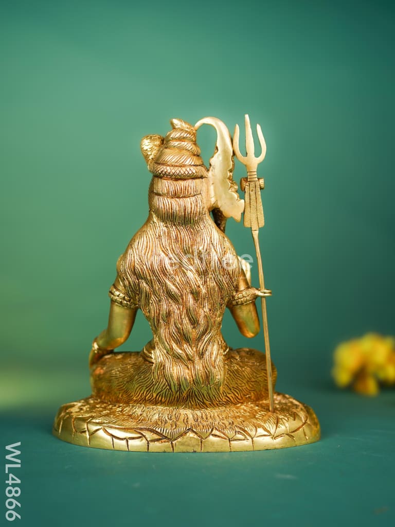 Brass Shivan Idol - 11 inch - WL4866