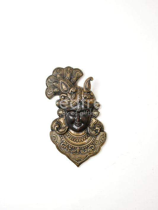 Brass Shreenathji Wall Hanging - WL4115