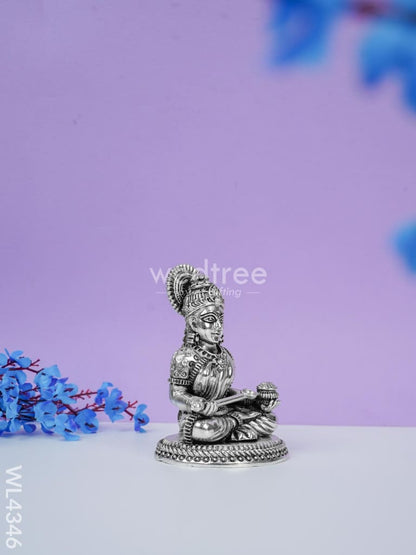 Brass Silver Antique Annapoorani - WL4346