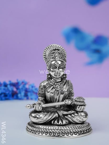 Brass Silver Antique Annapoorani - WL4346
