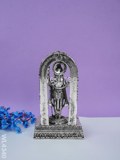 Brass Silver Antique Ram Lalla - WL4340