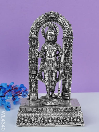 Brass Silver Antique Ram Lalla - WL4340