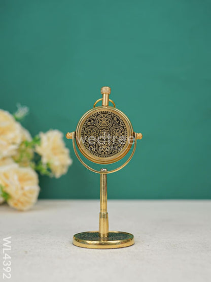 Brass Table Clock - WL4392