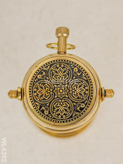 Brass Table Clock - WL4392