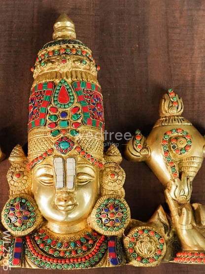 Brass Tirupathi Balaji Hanging - WL2565