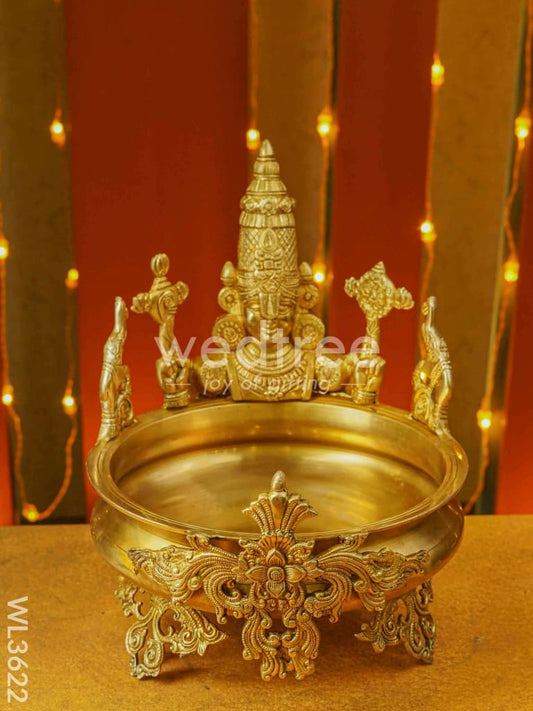 Brass - Tirupathi Balaji Urli - WL3622