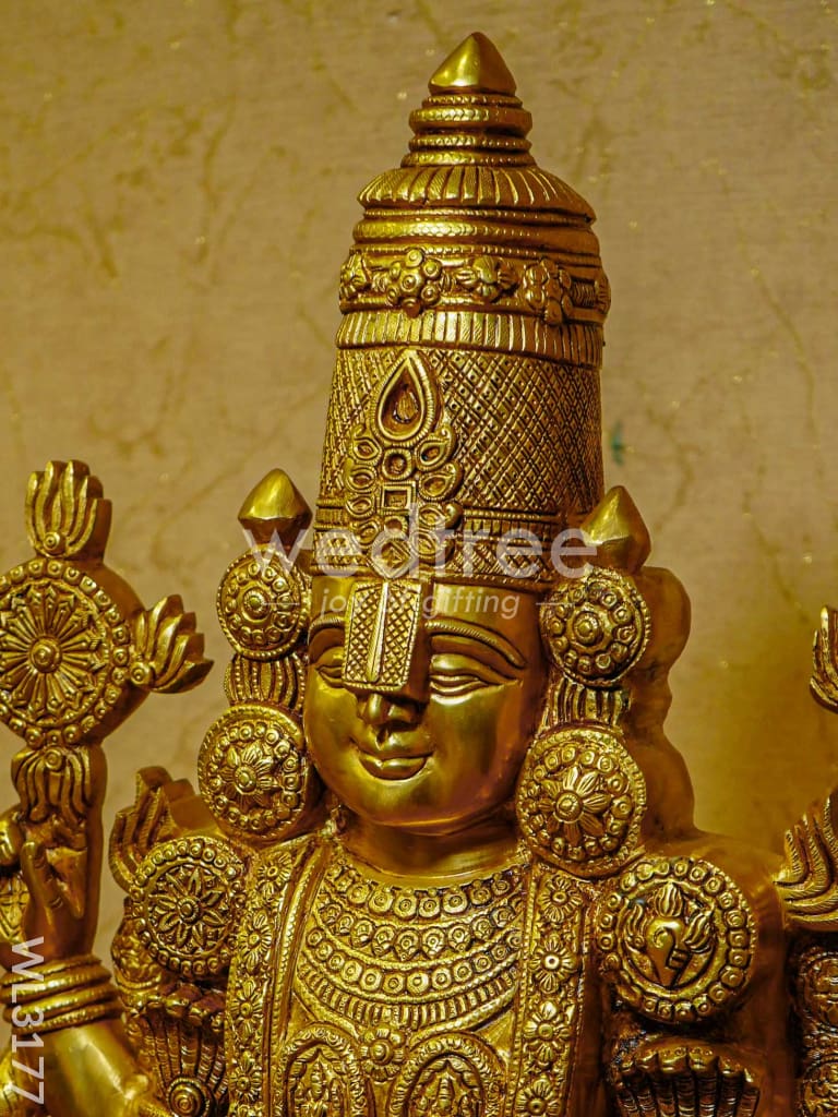 Brass Tirupati Balaji Figurine - WL3177