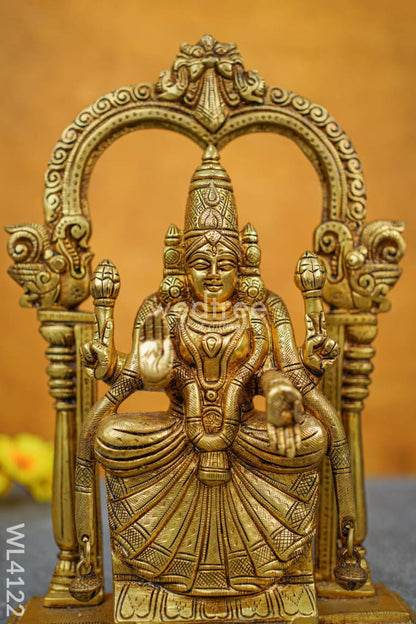 Brass Tirupati Balaji with Padmavathi Thayar - WL4122