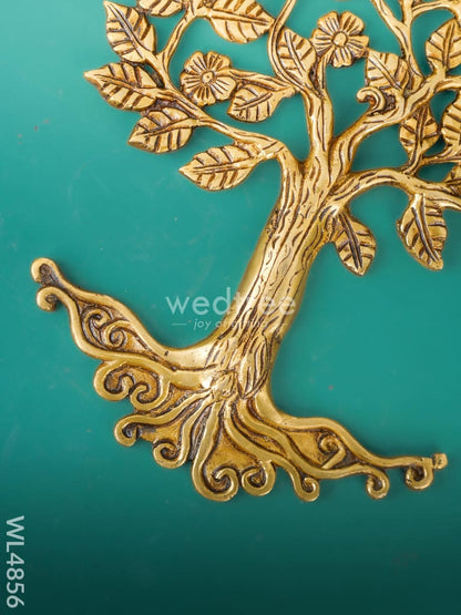 Brass Tree with Roots - 12 inch - WL4856