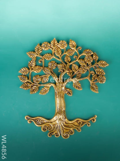 Brass Tree with Roots - 12 inch - WL4856