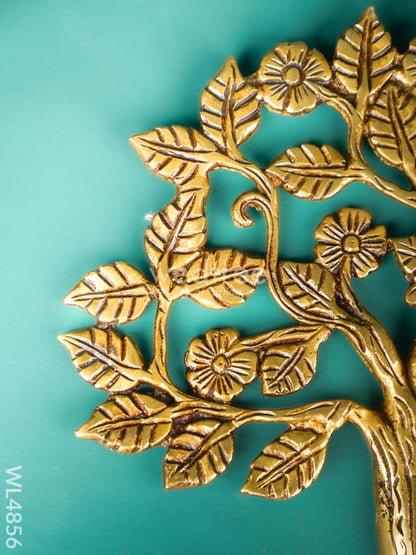 Brass Tree with Roots - 12 inch - WL4856