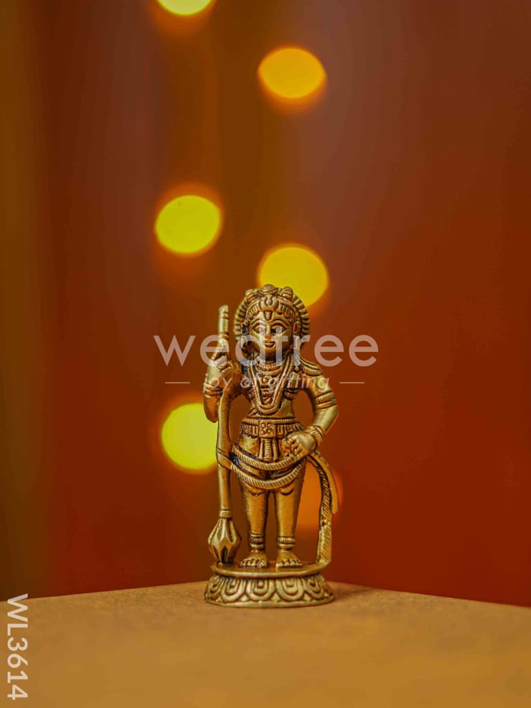 Brass Udupi Krishna Idol - WL3614