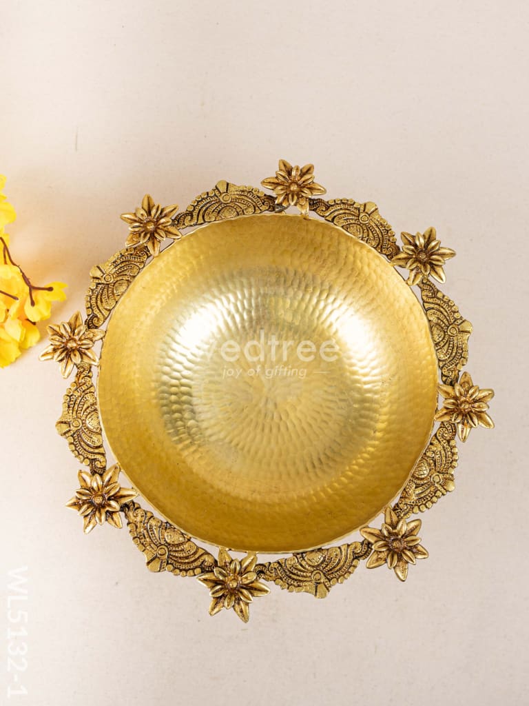 Brass Urli - 12 inch - WL5132-1