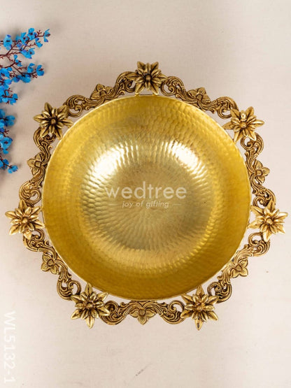 Brass Urli - 12 inch - WL5132-1