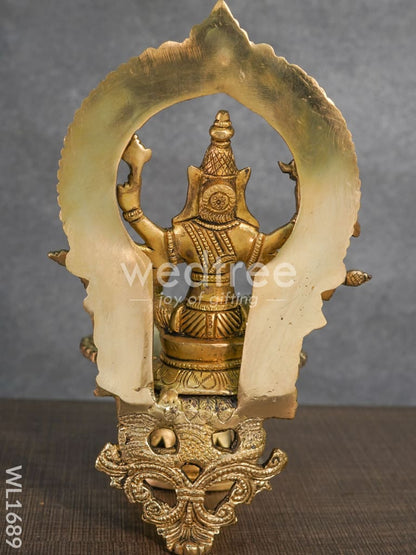 Brass Varahi Devi Diya - WL1689