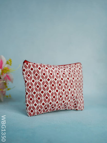 Canvas Printed Pouch - WBG1350
