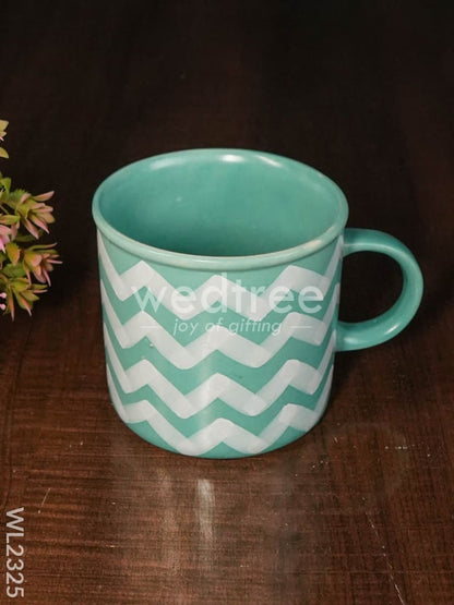 Ceramic Coffee Mug - Matte Sea Green - WL2325