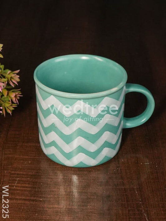 Ceramic Coffee Mug - Matte Sea Green - WL2325
