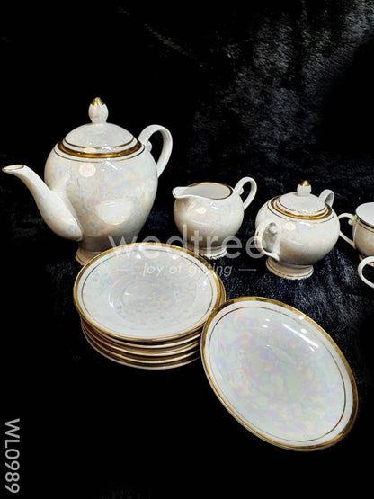 Ceramic Tea Set (Set of 15) - WL0989